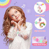 Faburo 10pcs Kids Jewelry for Girls, Little Girls Jewelry Necklace for Girl