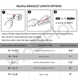 MosFlor Mens Bracelet Silver - 4pcs Mens Chain Cuban Link Bracelet Set Snack Rope Chain Bracelets for Men's Silver Bracelet for Men