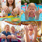 PASEMM 36pcs Little Girl Alloy Jewelry Rings, Adjustable Unicorn Rings Toys, No Duplication Kids Play Ring in Box,Dress Up for 4-12 Year Old Girls, Birthday Christmas Valentine's Day Easter Holiday Gifts