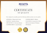 Regetta Jewelry 18K Gold Plated Butterfly Hypoallergenic Stud Earrings for Girls, Stainless Steel, Screw On Safety Backs